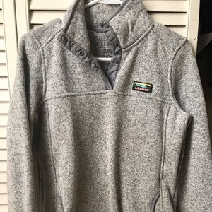 L.L.Bean women’s sweater fleece pullover